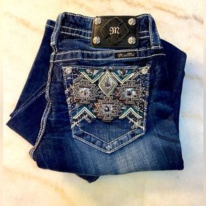 Miss Me Aztec Bootcut Long
